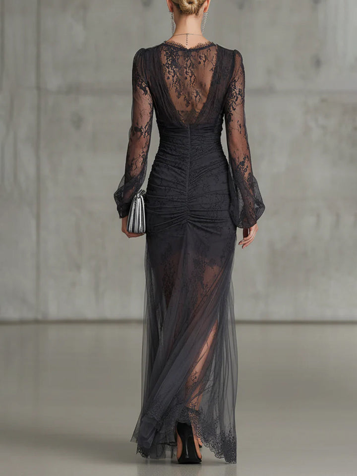 Anja - Ruched Maxi Dress