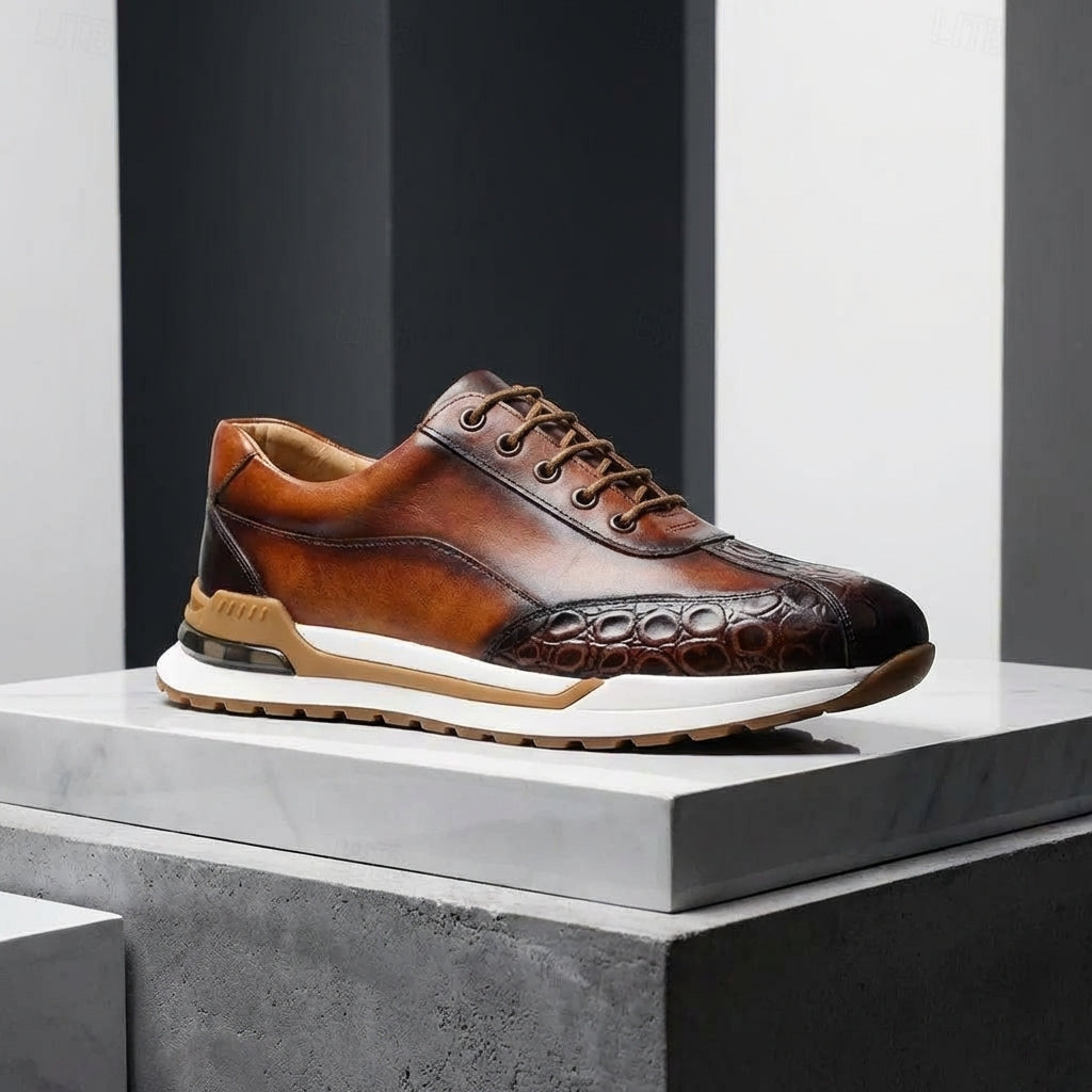 Huxley - Textured Casual Sneakers