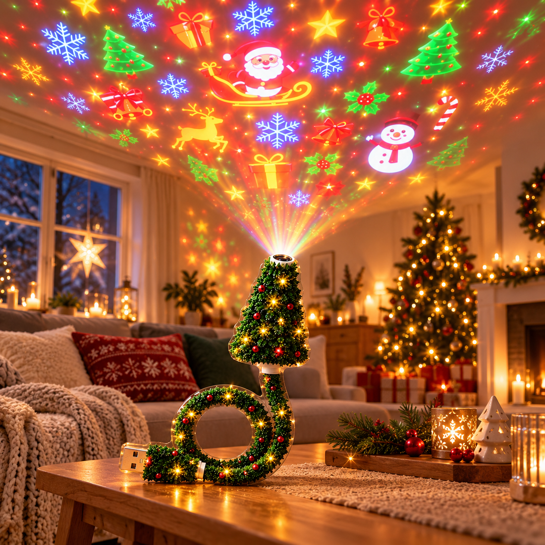 Festelle - Christmas Tree LED Projection Light