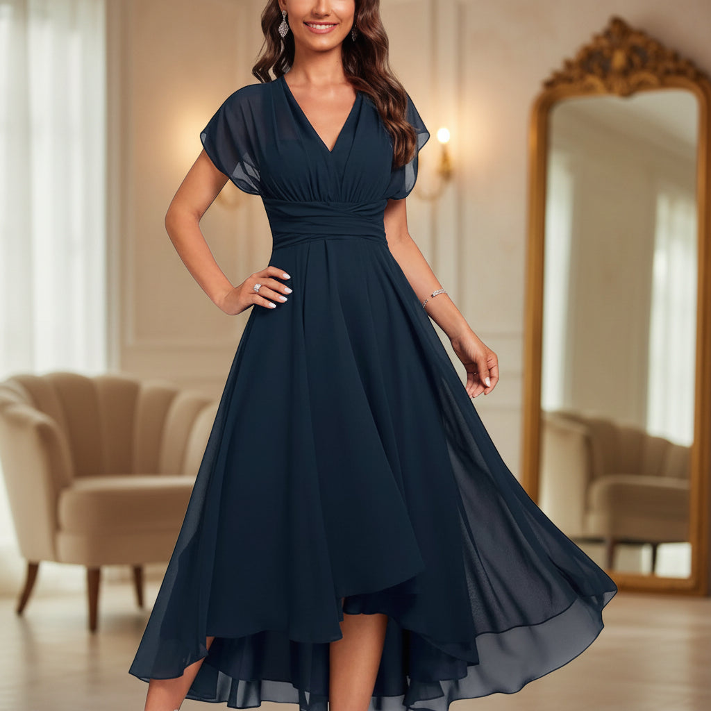 Quenara - Elegant A-Line Evening Dress