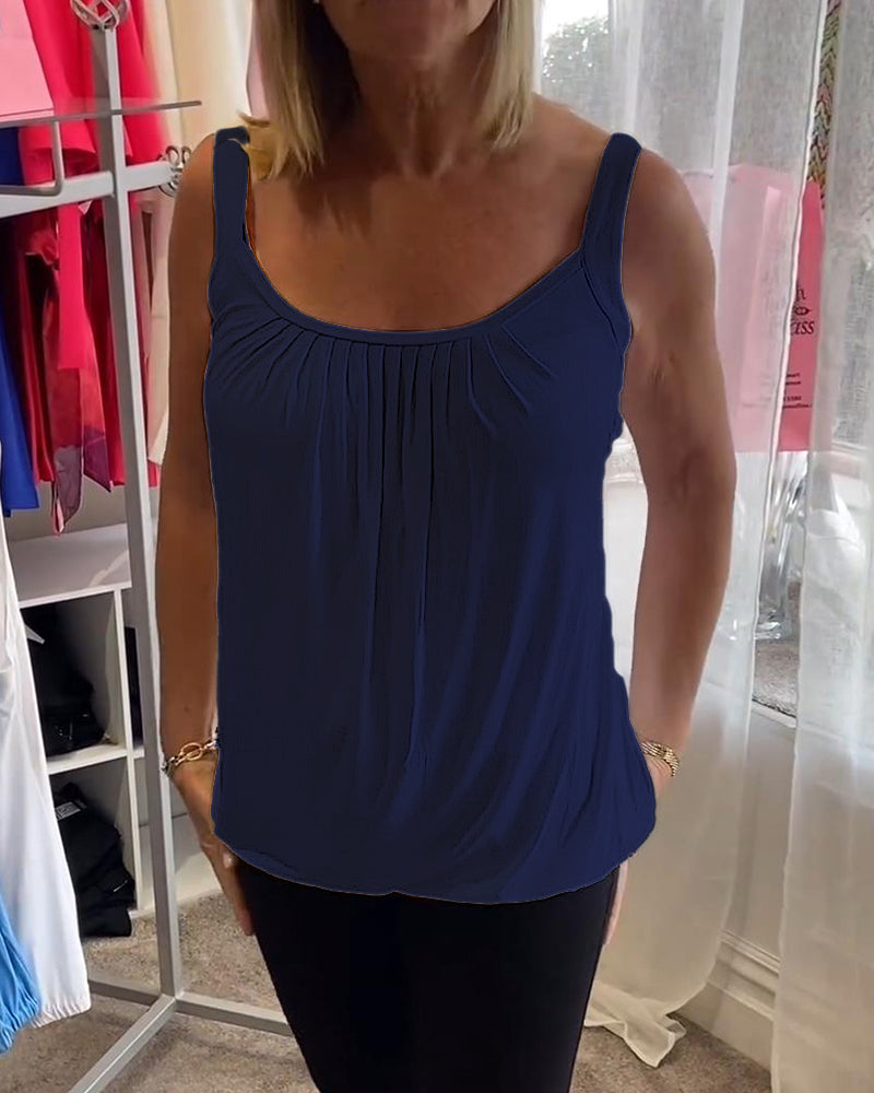 Corina - Soft-Touch U-Neck Tank Top