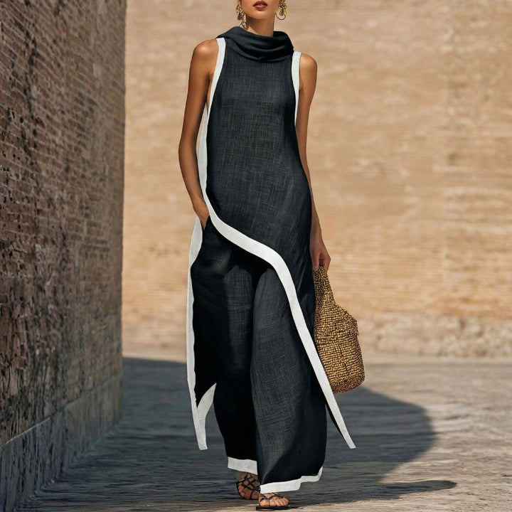 Gillian - Sculptural Linen Two-Piece Set