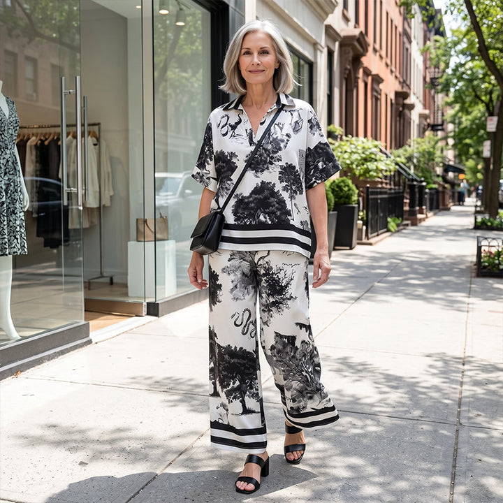 Adley - Floral Wide Leg Jumpsuit