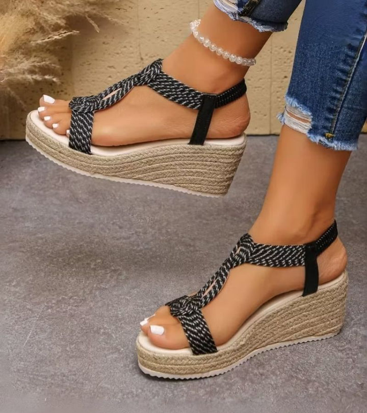 Damarisse - Premium Wedge Sandals