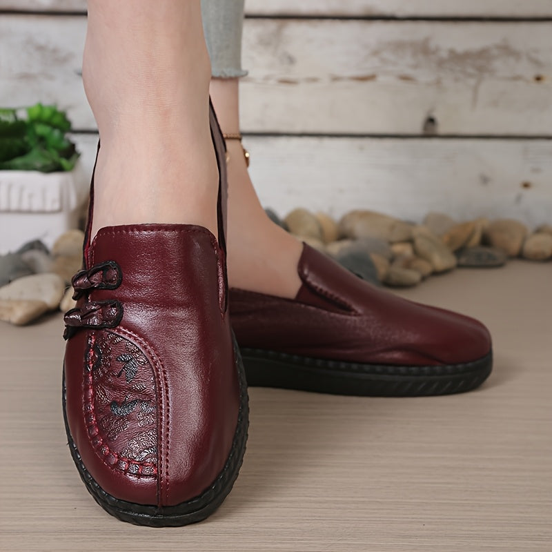 Faela - Cushioned Slip-On Loafers