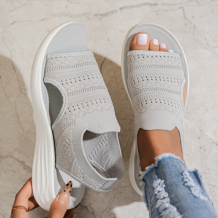 Aerin - Cushioned Platform Sandals