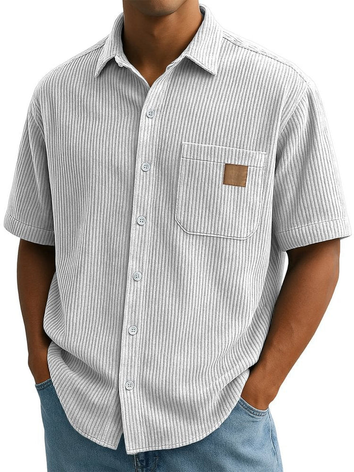 Anwick - Soft-Touch Ribbed Shirt