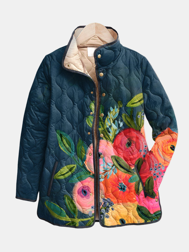 Valeska - Soft-Touch Quilted Jacket