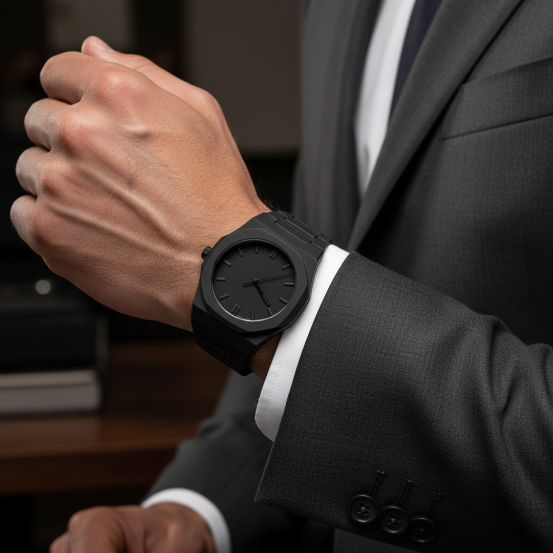 Nevrick - Stealth Octagonal Watch