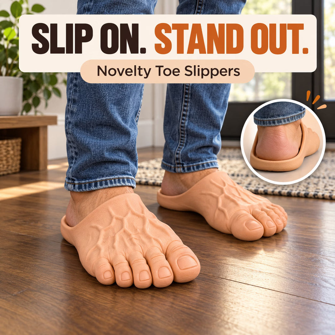 Alois - Novelty Barefoot Toe Slippers