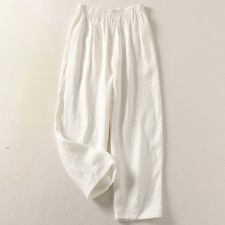 Giselora - Fluid Linen Trousers