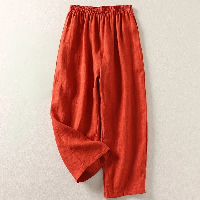 Odalys- Premium Linen Trousers