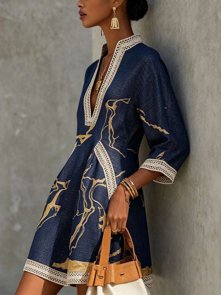 Isalyn - Soft-Touch Mini Dress