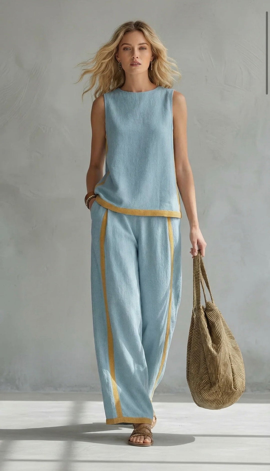 Selinay - Stylish Casual Two Piece Set