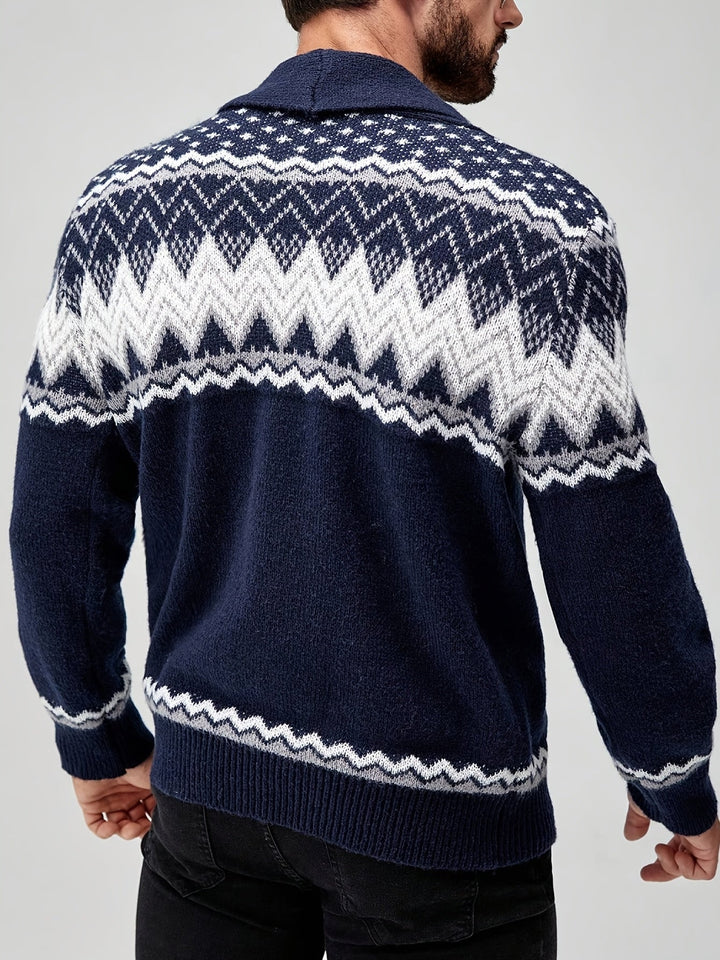 Joren - Textured Knit Blazer