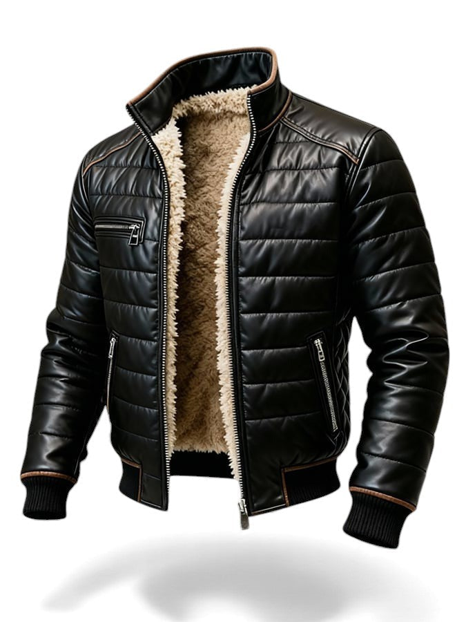 Monty - Quilted High-Collar Jacket