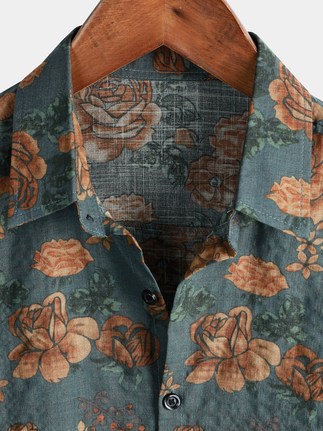 Leoric - Lightweight Short-Sleeve Floral Shirt