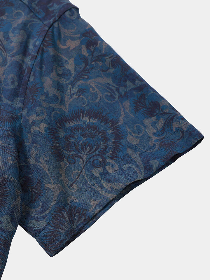 Leoric - Lightweight Short-Sleeve Floral Shirt