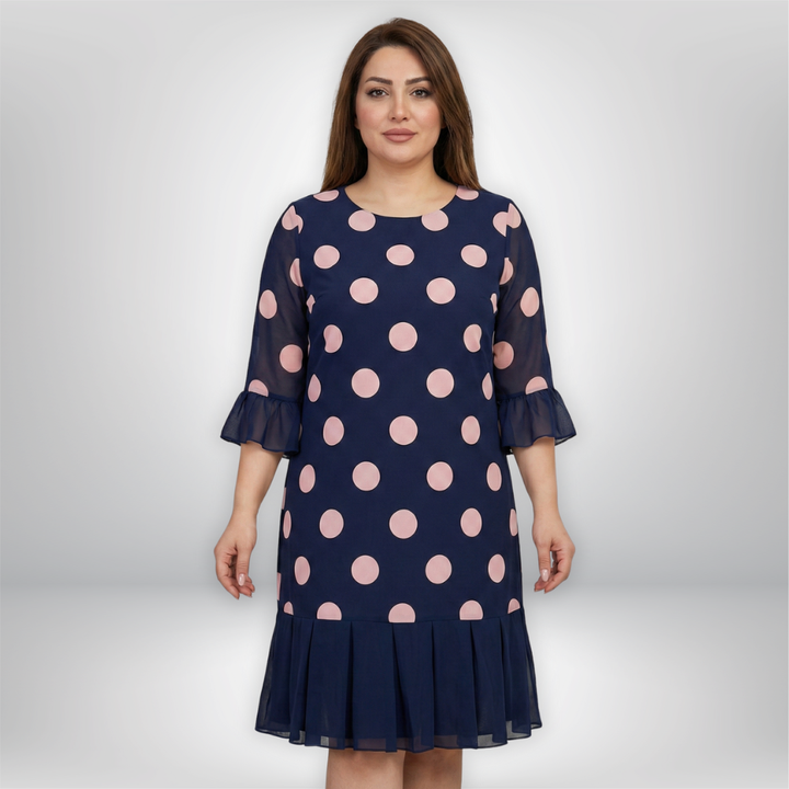 Kessira - Soft-Touch Midi Dress