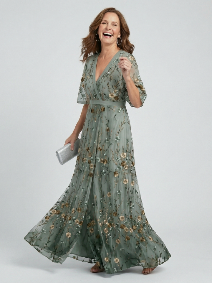 Liorisse - Lightweight Halter Midi Dress