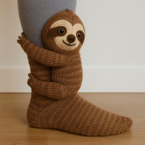 Chiara - Knitted Animal Socks