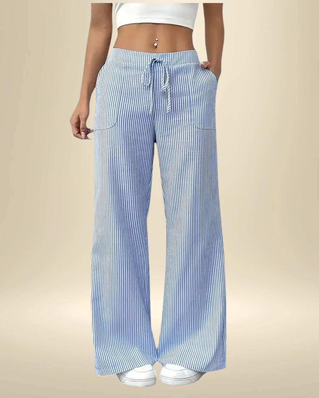 Mirayne - Fluid Wide-Leg Trousers