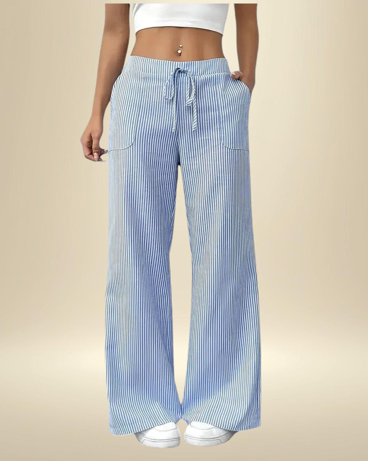 Mirayne - Fluid Wide-Leg Trousers