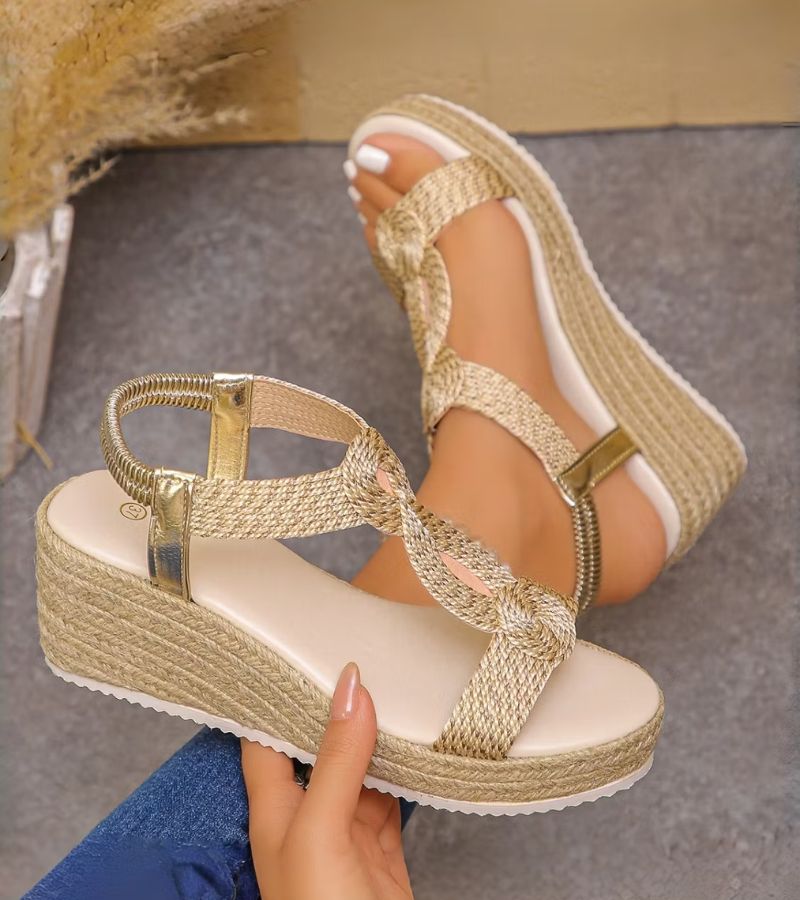 Damarisse - Premium Wedge Sandals