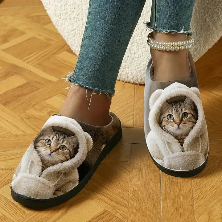 Marilys - Soft-Touch Cat Slippers