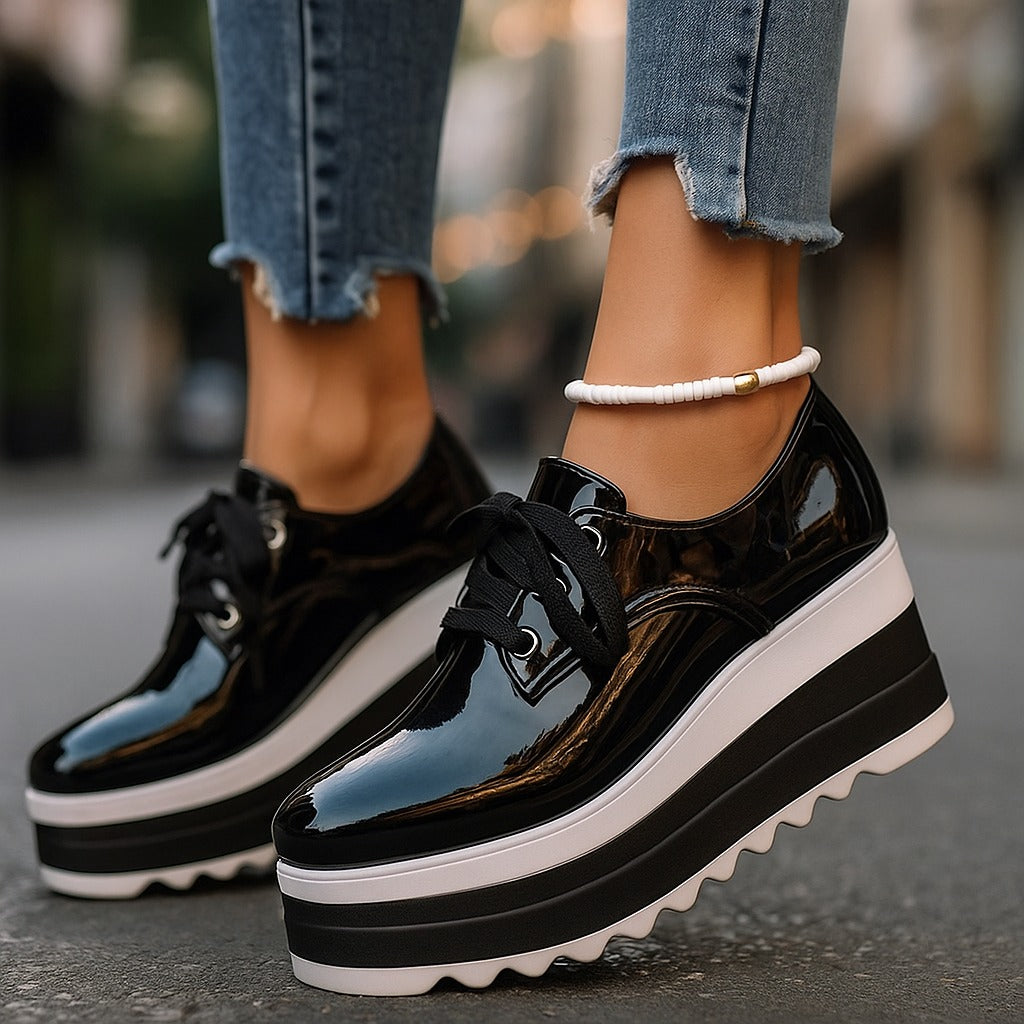 Arlea - Cushioned Platform Trainers