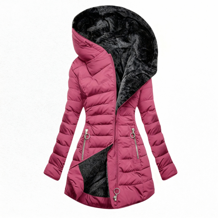 Leni - Warm Lined Hooded Puffer Coat
