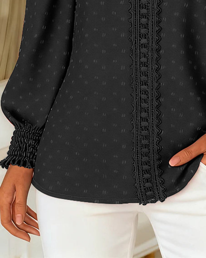 Maricea - Soft-Touch Long-Sleeve Top