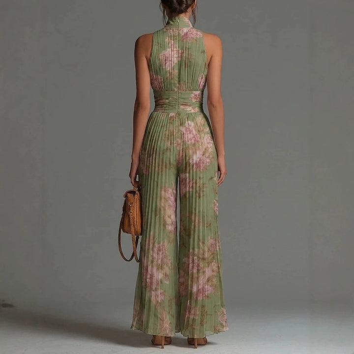 Thessaly - Soft-Touch Wide-Leg Jumpsuit