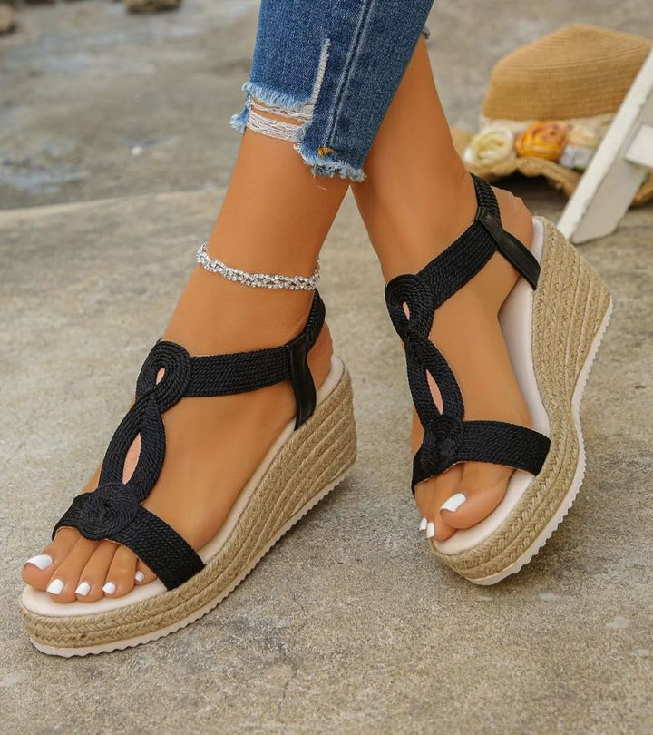 Damarisse - Premium Wedge Sandals