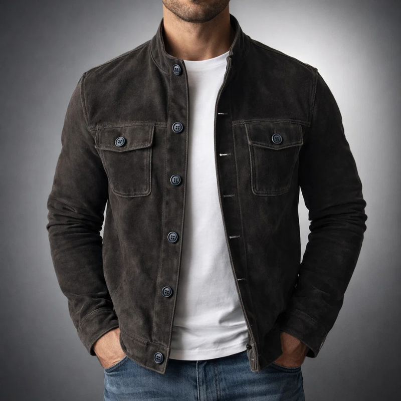 Neryxen - Soft-Touch Shirt Jacket