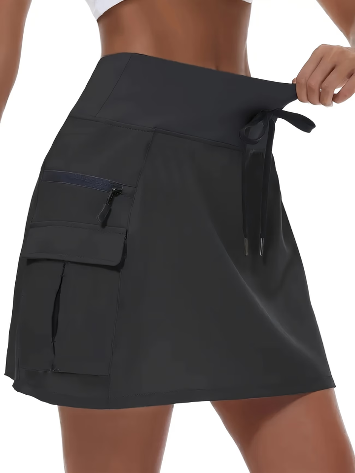 Amina - Performance High-Waist Skort