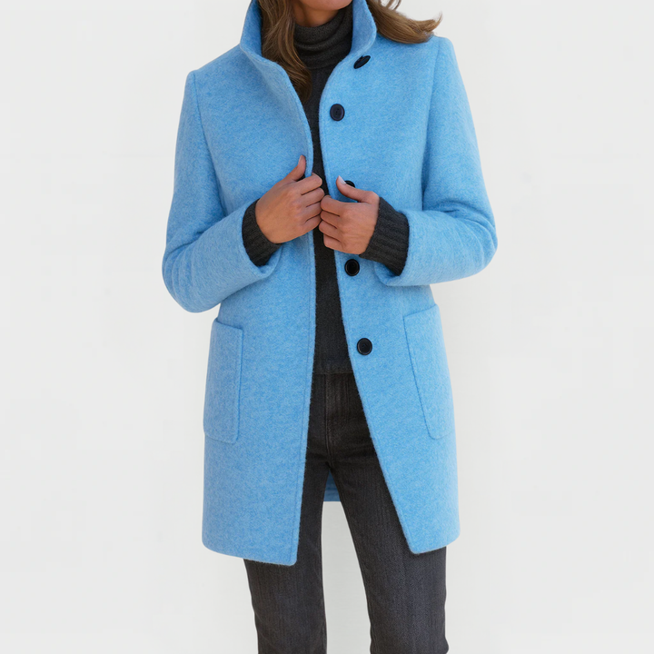 Elanique - Soft-Touch Tailored Coat