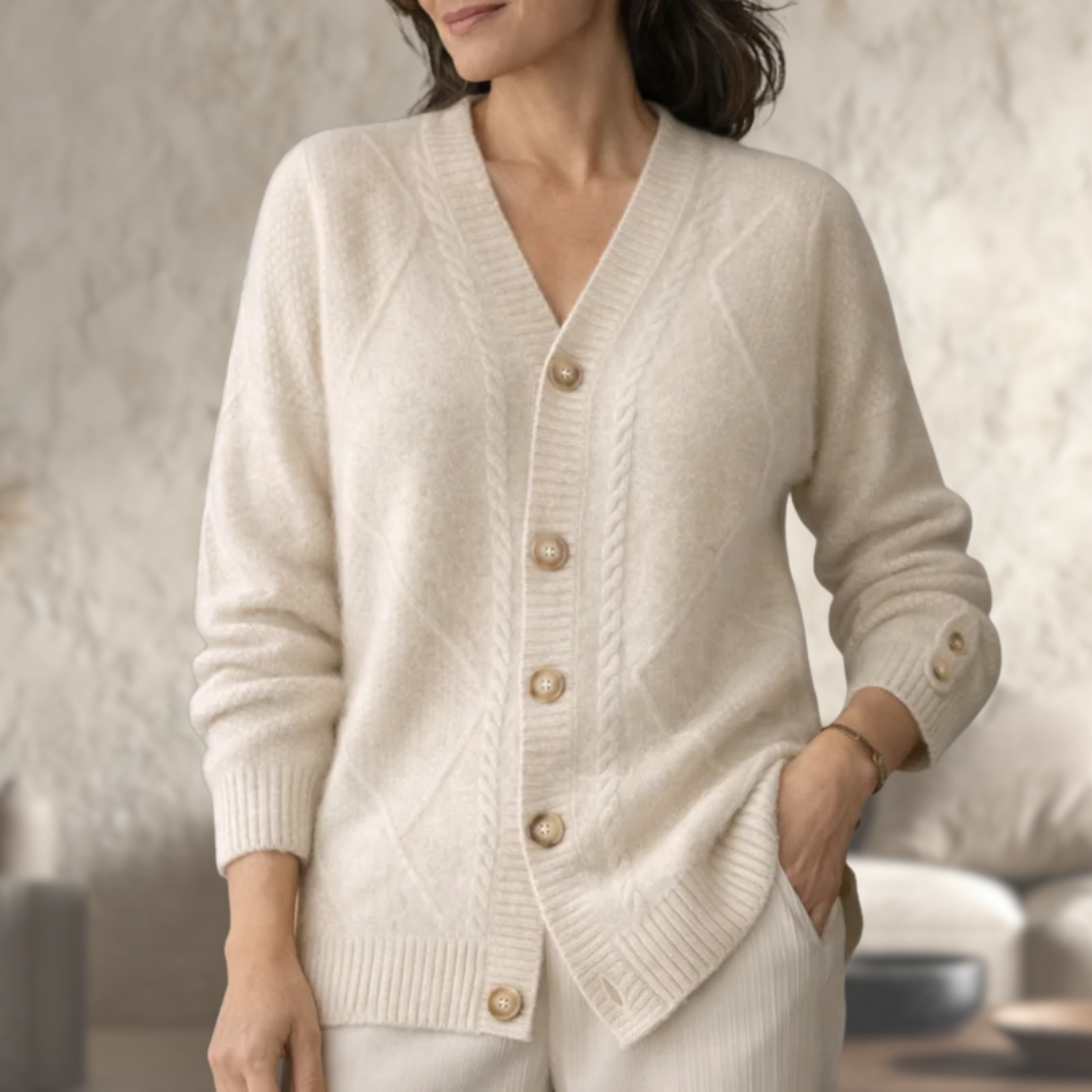 Helyn - Soft-Touch Knit Cardigan