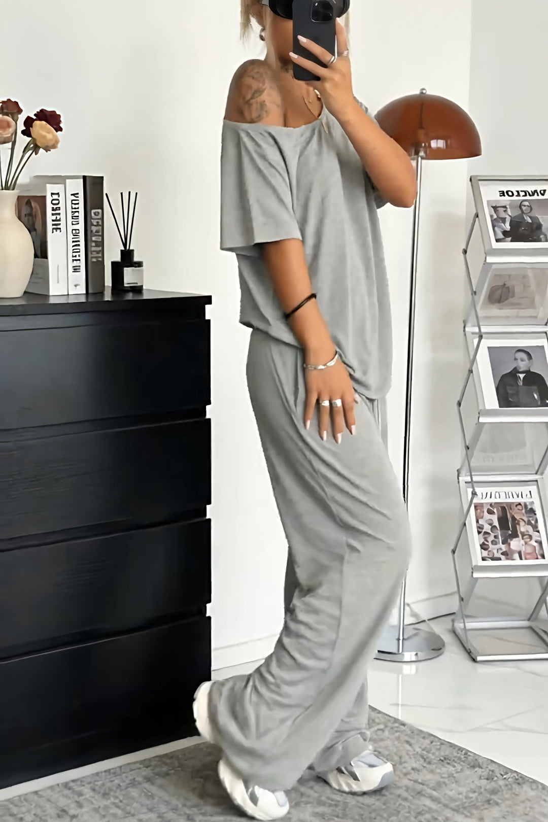 Cosima - Loose Fit Top and Trousers Set