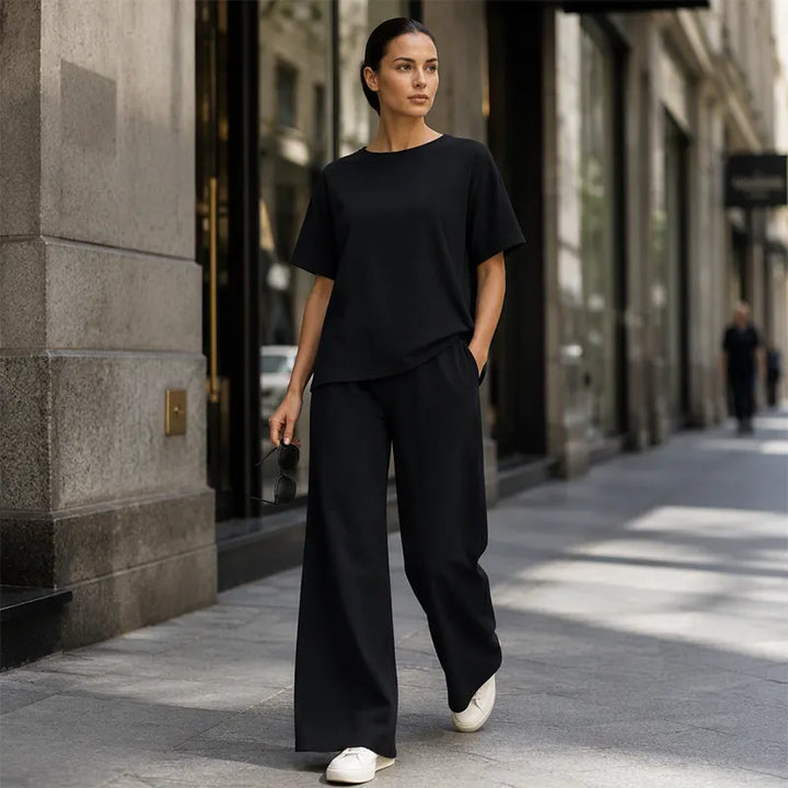 Annavie - Breathable Linen Two-Piece Set