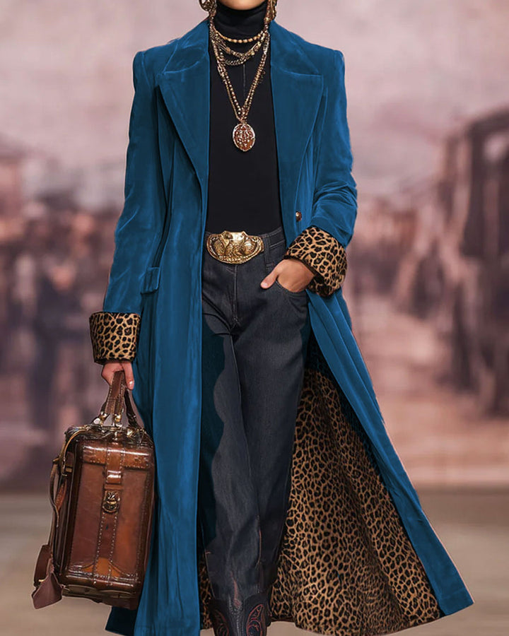 Adalie - Soft-Touch Long Tailored Coat