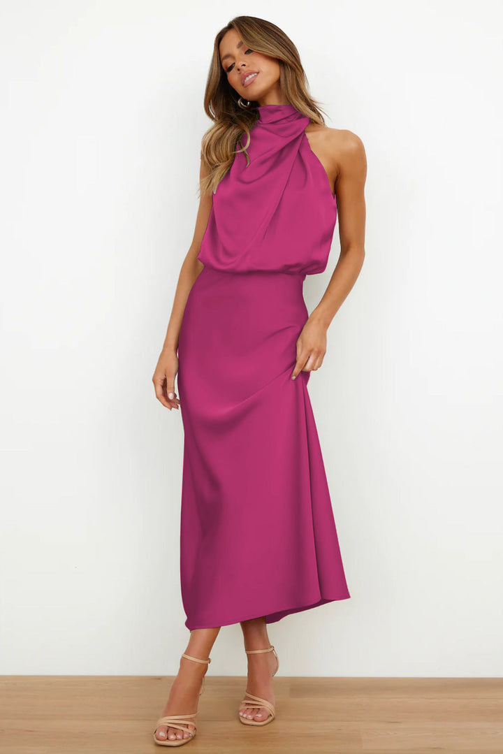 Theodosia - Draped Maxi Dress