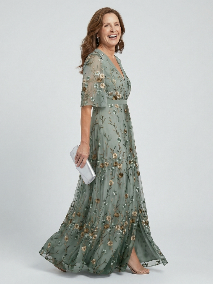 Liorisse - Lightweight Halter Midi Dress