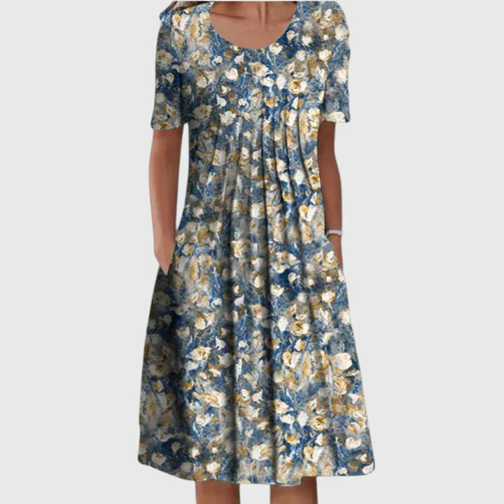 Relina - Sculpting Ruffle Dress