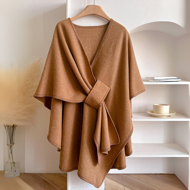 Teysia - Soft-Touch Draped Shawl