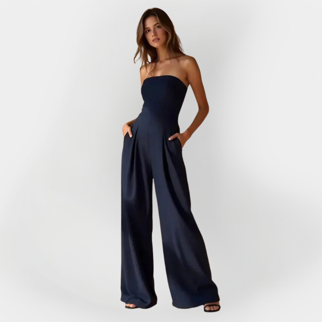 Zerya - Soft-Touch Strapless Jumpsuit