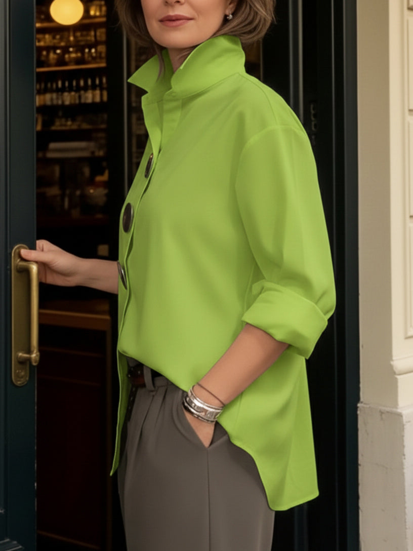 Marisen - Stylish Casual Button Blouse