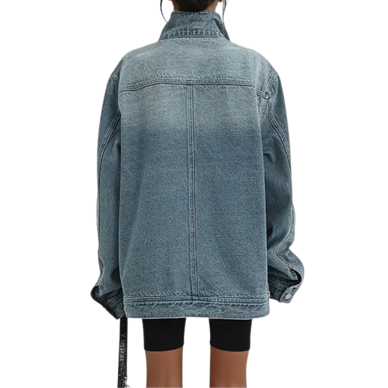 Zenaya - Structured Asymmetric Button Coat