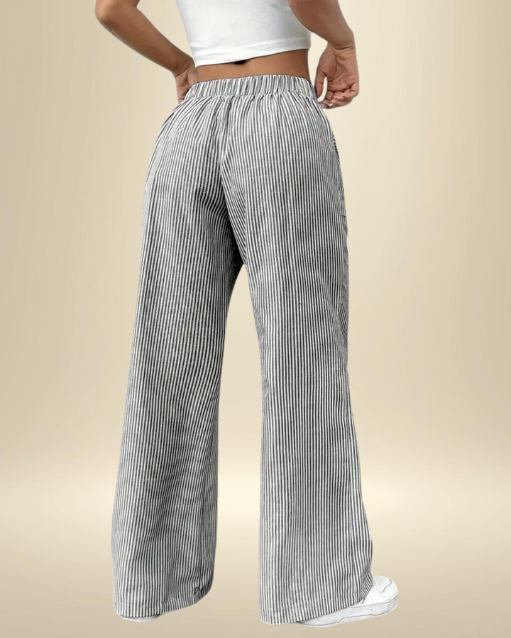 Mirayne - Fluid Wide-Leg Trousers
