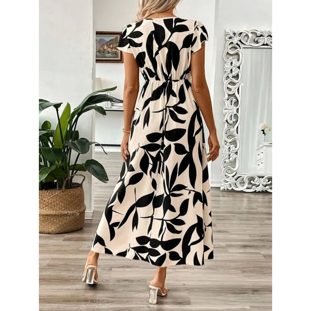Hanneli - Soft-Touch Wrap Maxi Dress